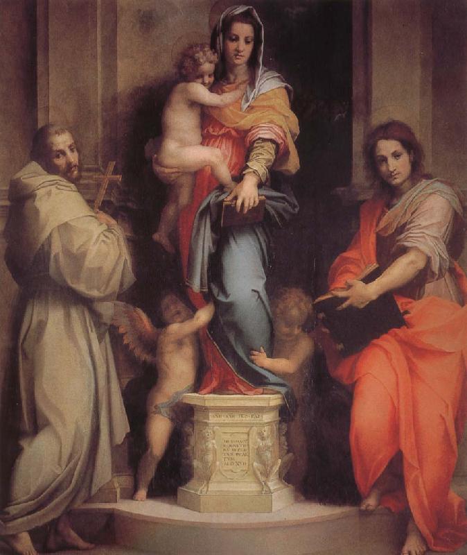 Andrea del Sarto Virgin Mary France oil painting art